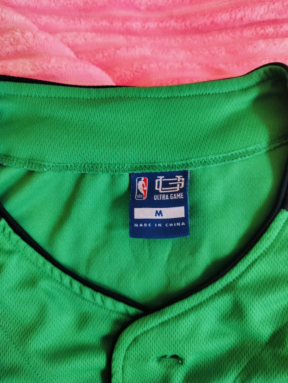 NEW Ultra Game Boston Celtics Green & Black Jersey - Medium - Picture 4 of 8
